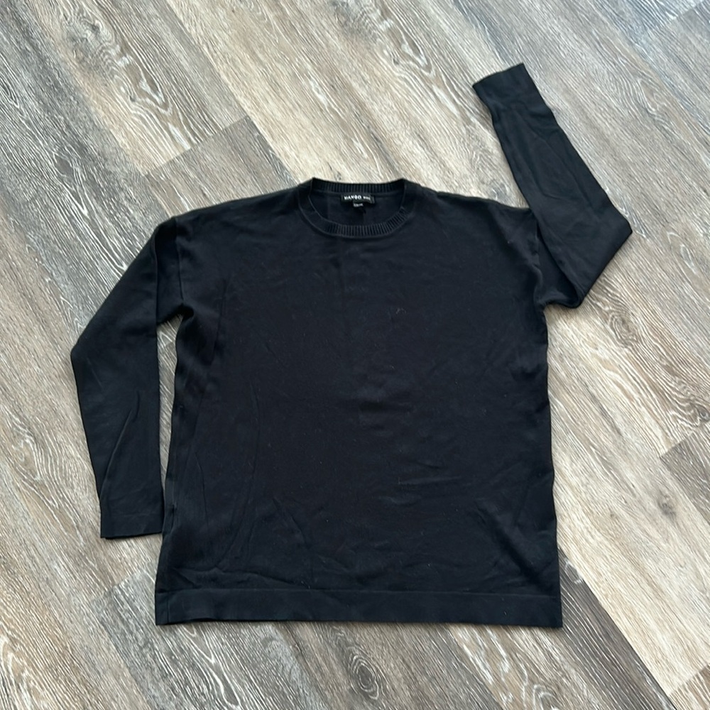 Mango basic boxy sweater